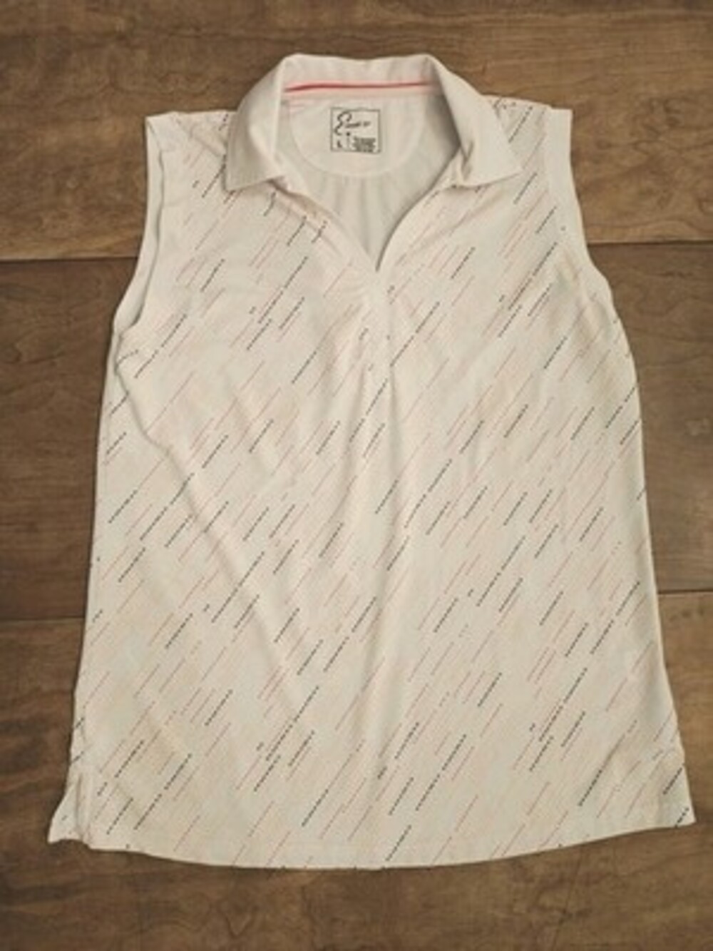 Emerald 78 Women’s Sleeveless Golf Polo Top Size Large Tennis/Golf Activewear